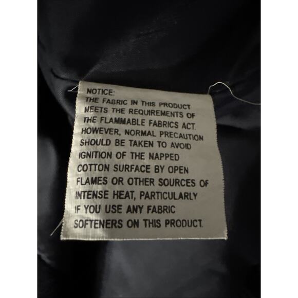 LL Bean Corduroy Blazer Jacket Womens 14 Reg Navy 3 Button - Picture 5 of 10